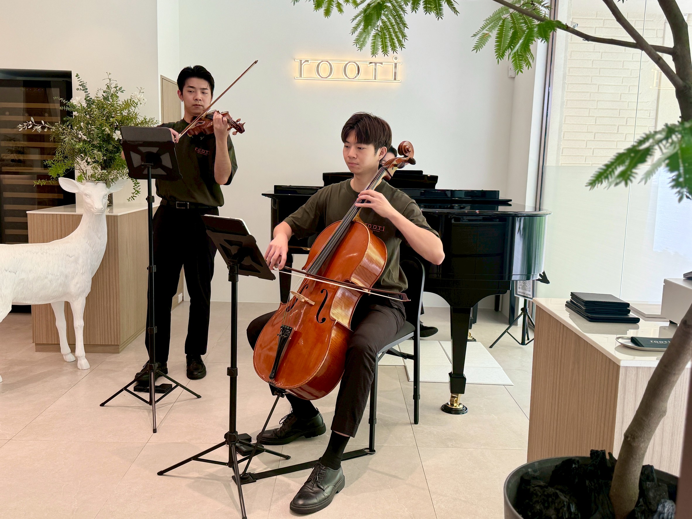 【台北高級餐廳推薦】rooTi在台北永康街遇見歐洲,健康美味地中海飲食特色餐廳,還有大小提琴鋼琴現場演奏好浪漫 - 第6張圖
