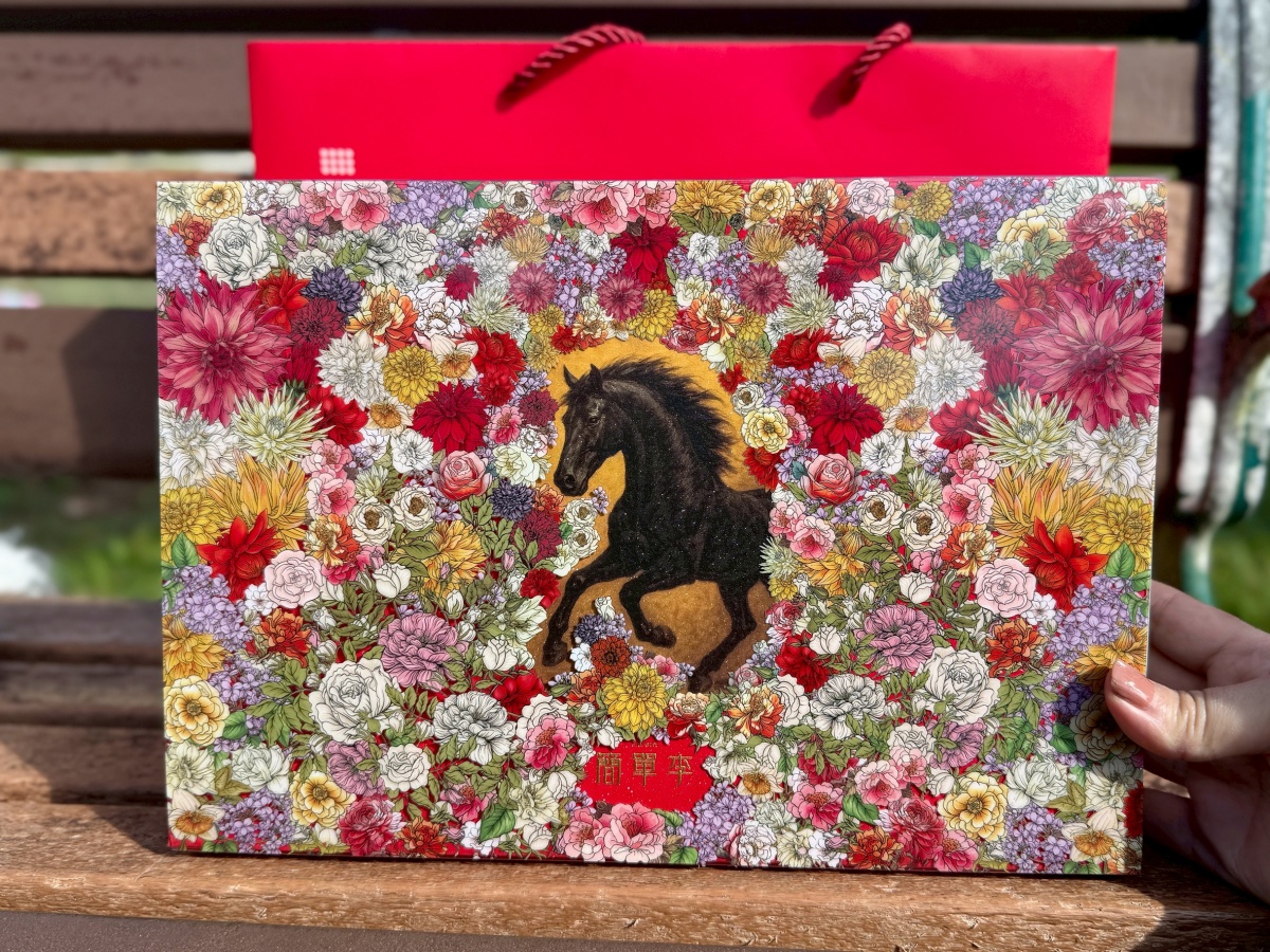 【2026春節禮盒推薦】簡單李:神級奶油夾心餅乾馬年過年禮盒「馭馬歸真」:不只是餅乾,是勇敢與祝福的油畫藝術品! - 第2張圖